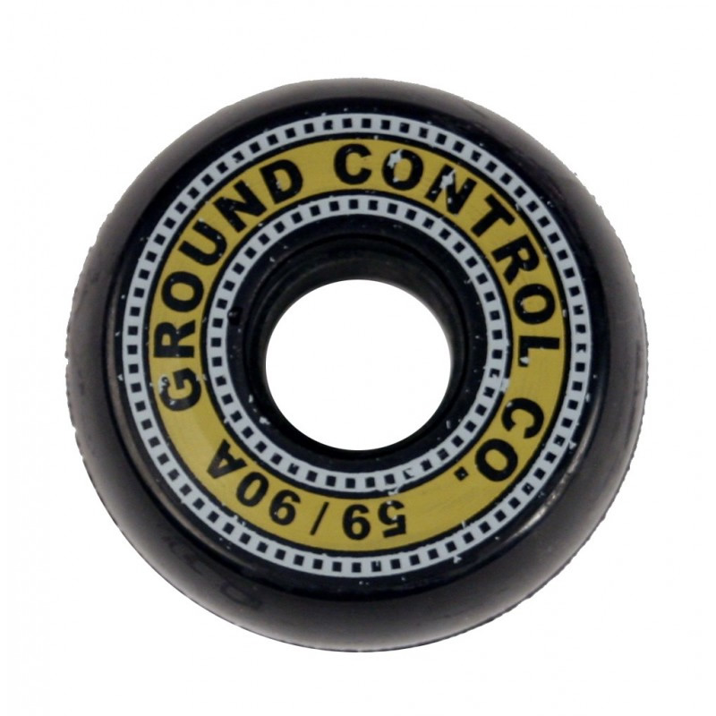 Set 4 Roti Agresive Ground Control 59mm 90a Filmstrip Black Skates Ro