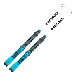 Schiuri Head Worldcup Rebels e.XSR LYT-PR White/Blue + legaturi Pr 11 Gw W24