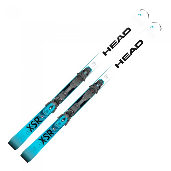 Schiuri Head Worldcup Rebels e.XSR LYT-PR White/Blue + legaturi Pr 11 Gw W24