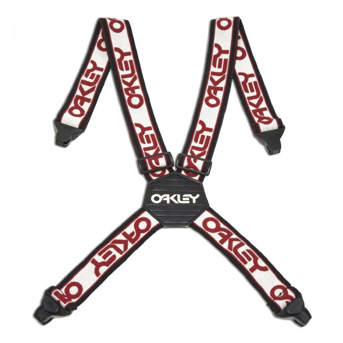 Bretele Oakley Factory Suspenders White/Red