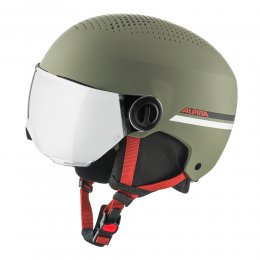 Casca Alpina Zupo Visor Q Lite Olive-Red Matt