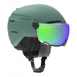 Casca Atomic Savor Visor Stereo Green