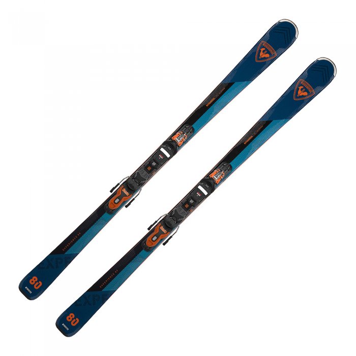 Schiuri Rossignol Experience 80 Carbon Xpress + legaturi Xpress 11 GW B83 Black Orange 24/25