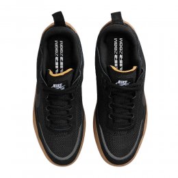 Incaltaminte Nike SB Burnside Gs Black/Gum Light Brown/White/Black