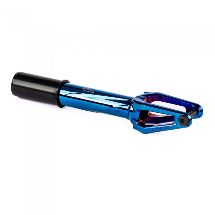 Furca Trotineta Ethic DTC Merrow V3 HIC Blue Chrome