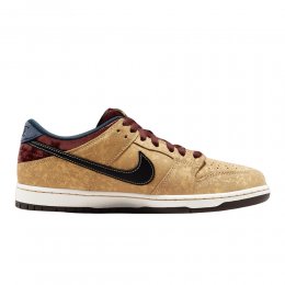 Incaltaminte Nike SB Dunk Low Pro Celestial Gold and Dark Team Red