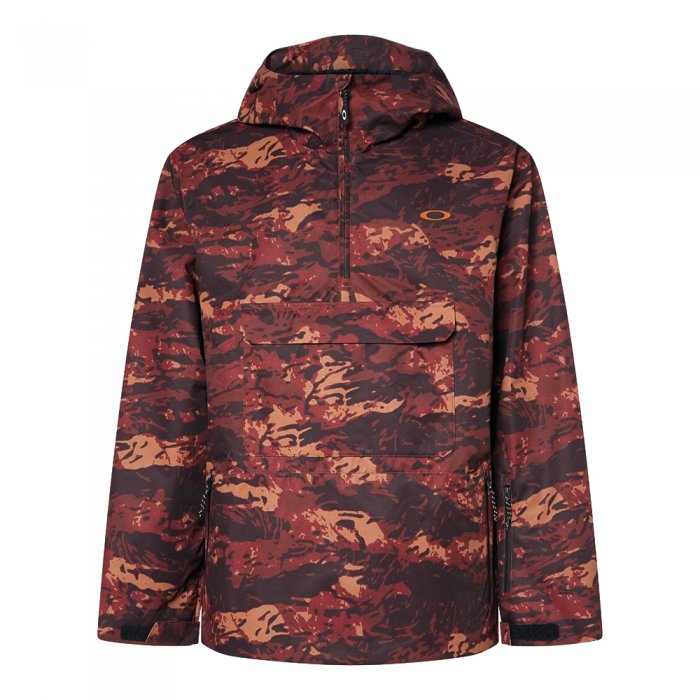 Geaca Oakley Divisional RC Shell Anorak Tiger Camo Red