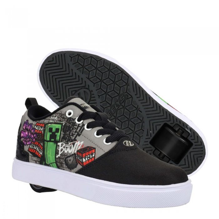 Heelys x Minecraft Pro 20 Prints Black/Grey