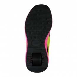 Heelys Force Smooth Black/Pink/Yellow