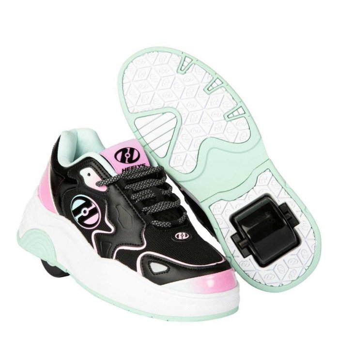 Heelys Mega Pro Black/Pink/Blue