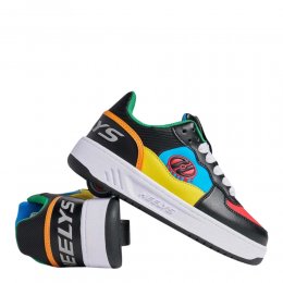 Heelys Rezerve Low Black/Red/Cyan/Yellow