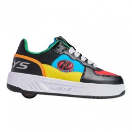 Heelys Rezerve Low Black/Red/Cyan/Yellow