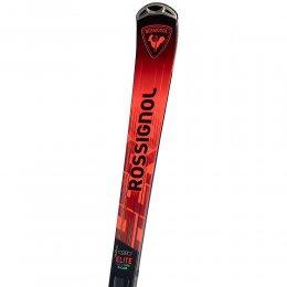 Schiuri Rossignol Hero Elite MT TI C.A.M. Konect + legaturi NX 12 K GW B80 Black Hot Red 24/25