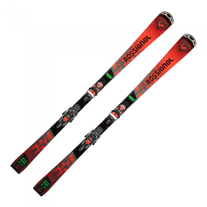 Schiuri Rossignol Hero Elite ST TI Konect + legaturi NX 12 K GW B80 Black Hot Red 24/25