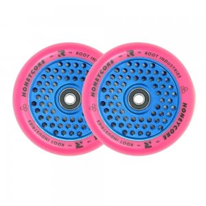 Set 2 roti Trotineta Root LTD Honeycore 110mm Blue/Pink