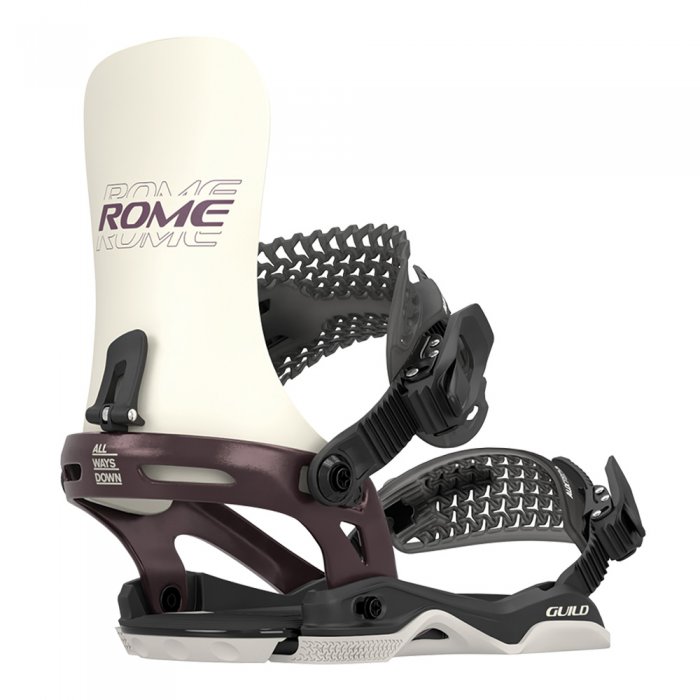 Legaturi snowboard Rome Guild W Bone/Purple 24/25