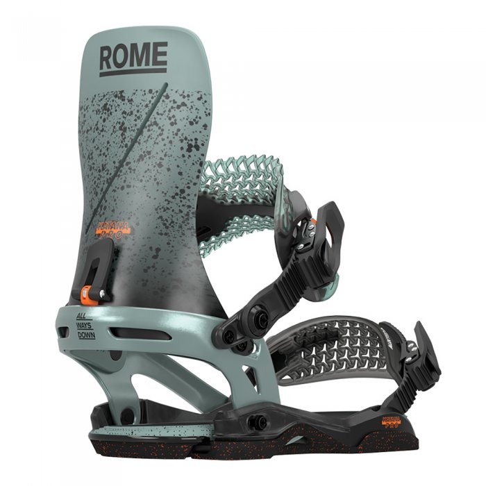 Legaturi snowboard Rome Katana Pro Slate Gray/Orange 24/25