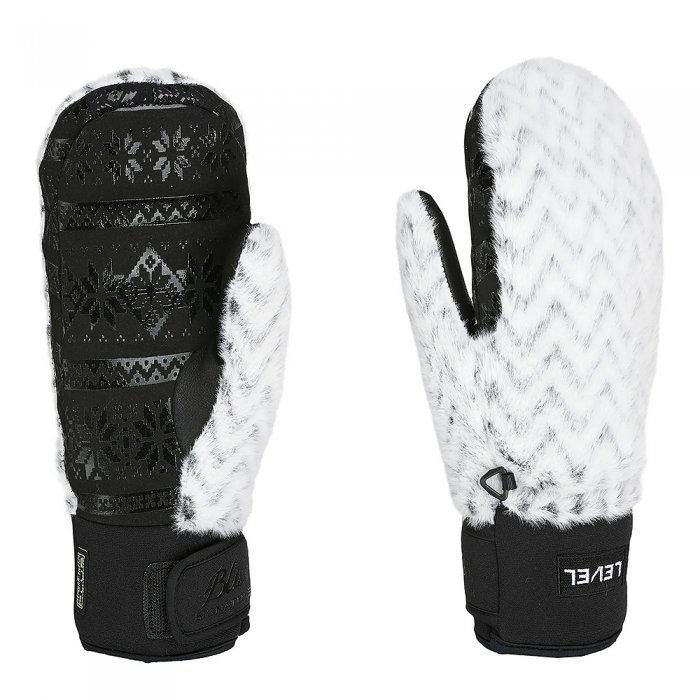 Manusi Level Siberian Mitt Black/White