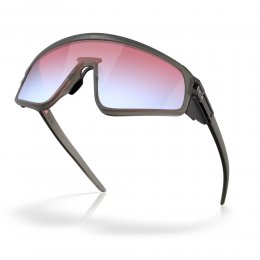 Ochelari de soare Oakley Latch Panel Matte Grey Smoke Prizm Snow Sapphire