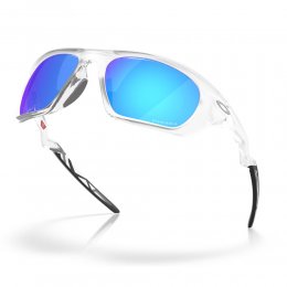 Ochelari de soare Oakley Lateralis Matte Clear Prizm Sapphire