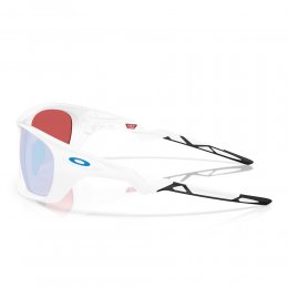 Ochelari de soare Oakley Lateralis Matte White Prizm Snow Sapphire