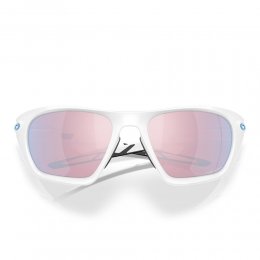 Ochelari de soare Oakley Lateralis Matte White Prizm Snow Sapphire