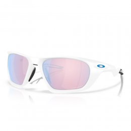 Ochelari de soare Oakley Lateralis Matte White Prizm Snow Sapphire