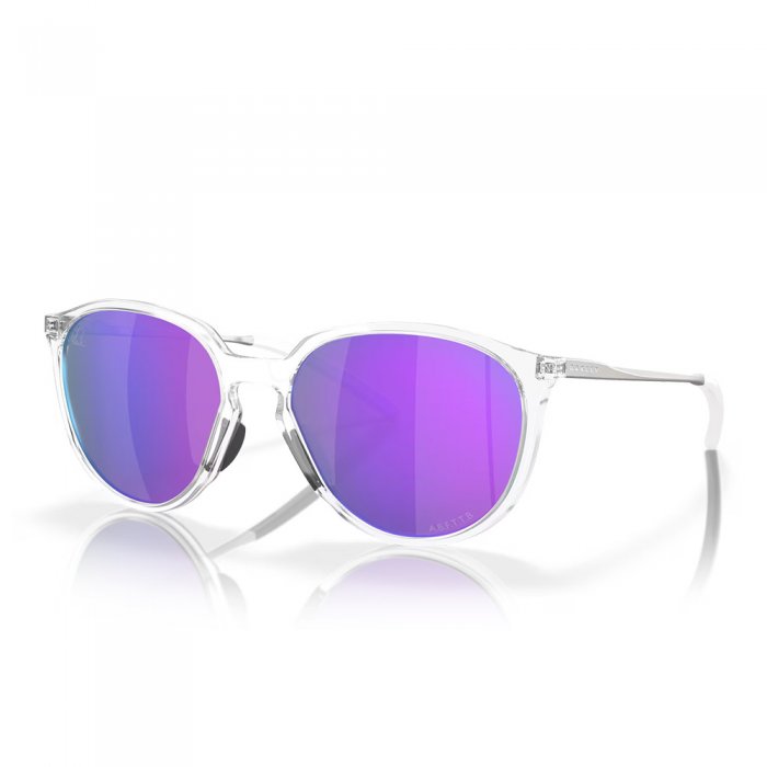 Ochelari de soare Oakley Sielo Mikaela Shiffrin Polished Chrome Prizm Violet