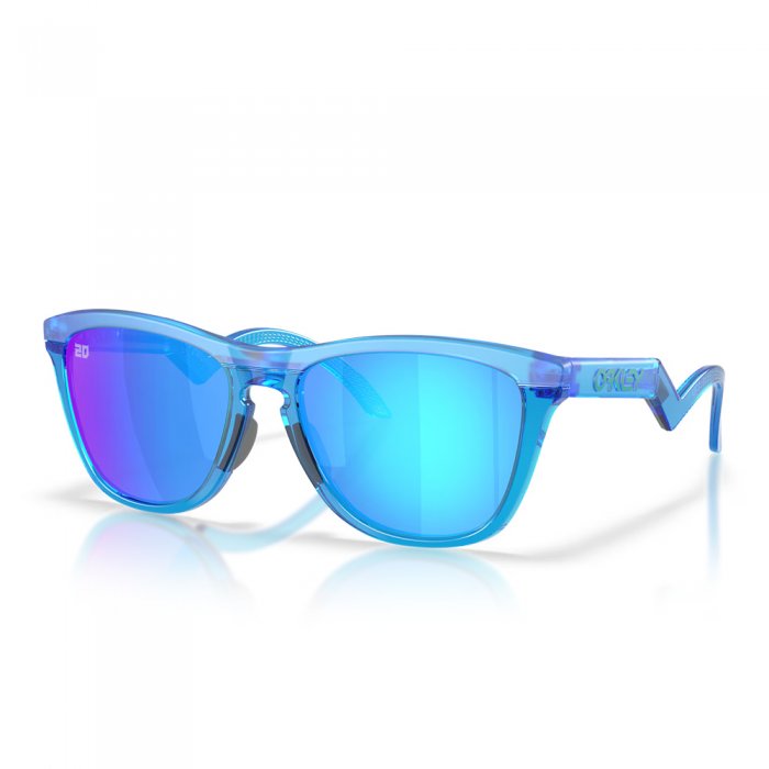 Ochelari de soare Oakley Frogskins Hybrid Fabio Quartararo Matte Acid Blue Prizm Sapphire