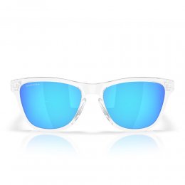 Ochelari de soare Oakley Frogskins S Polished Clear Prizm Sapphire