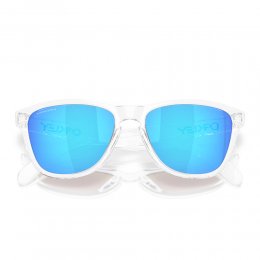 Ochelari de soare Oakley Frogskins S Polished Clear Prizm Sapphire