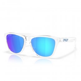 Ochelari de soare Oakley Frogskins S Polished Clear Prizm Sapphire