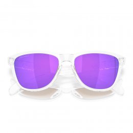 Ochelari de soare Oakley Frogskins S Polished Clear Prizm Violet