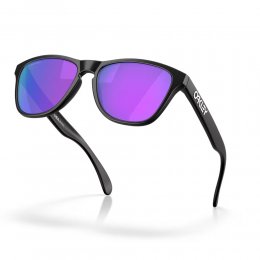 Ochelari de soare Oakley Frogskins S Matte Black Prizm Violet