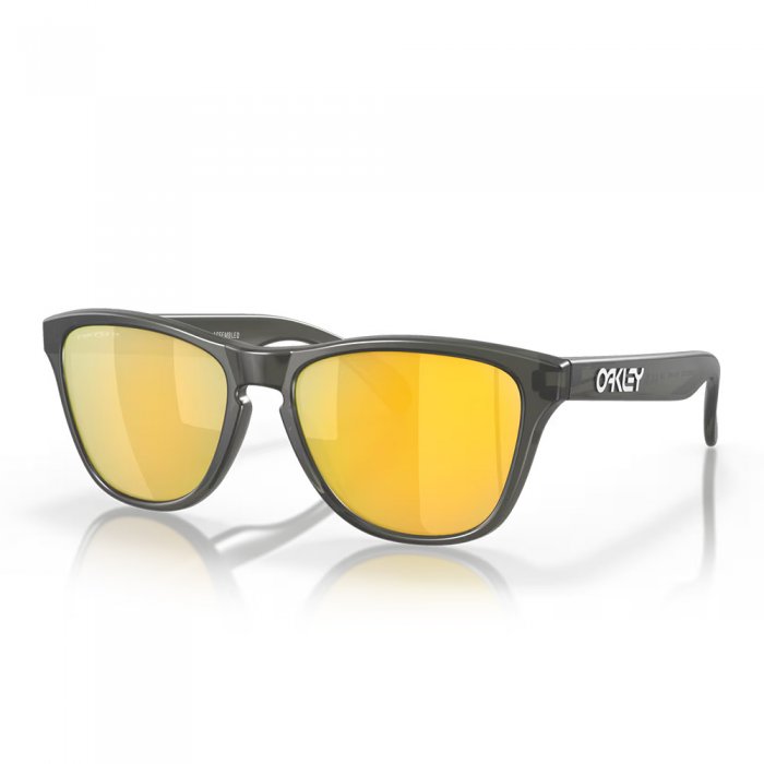 Ochelari de soare Oakley Frogskins XS Matte Grey Smoke Prizm 24K Polarized