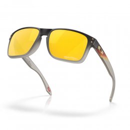 Ochelari de soare Oakley Holbrook Troy Lee Designs Black Fade Prizm 24k Polarized