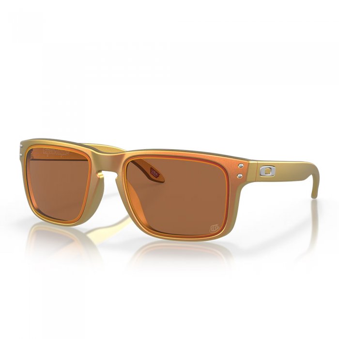 Ochelari de soare Oakley Holbrook Troy Lee Designs Red Gold Shift Prizm Bronze