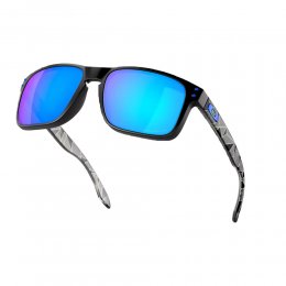 Ochelari de soare Oakley Holbrook Matte Black Prizmatic Prizm Sapphire Polarized