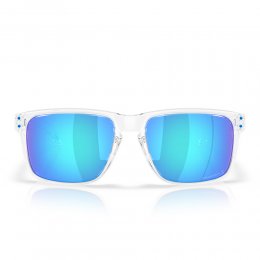 Ochelari de soare Oakley Holbrook XXL Polished Clear Prizm Sapphire Polarized