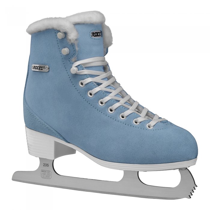 Patine Roces Suede Eco-Fur Sky Blue/White