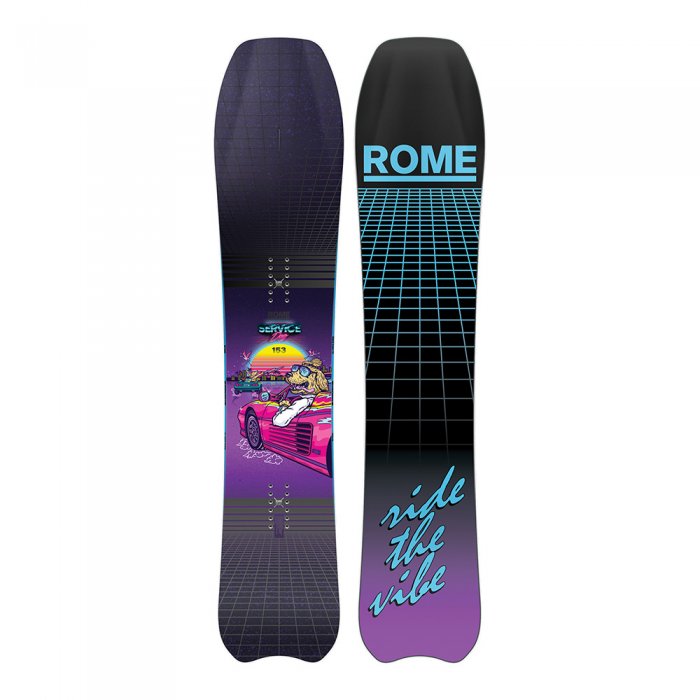 Placa Snowboard Rome Service Dog 24/25