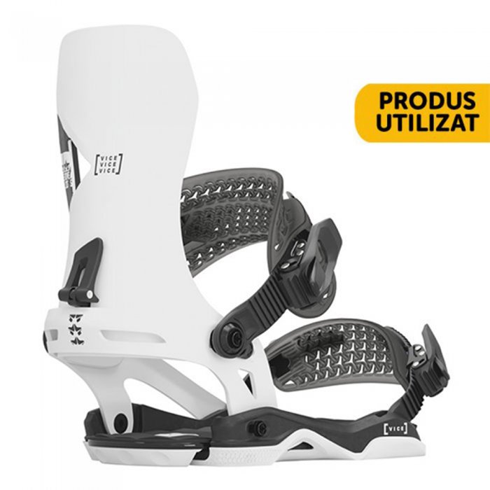 Legaturi snowboard Rome Vice White 23/24 - Produs Utilizat