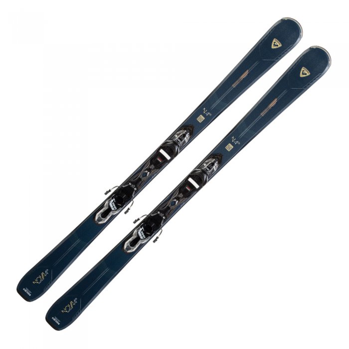 Schiuri Rossignol Nova 4 CA + legaturi XPRESS W 10 GW Black/Sparkle 23/24