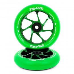 Roata Trotineta Slamm 110mm Team Green + Abec 9