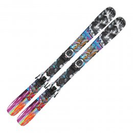 Schiuri Atomic Bent JR 140-150 + legaturi L 6 GW Black/Multicolor 24/25