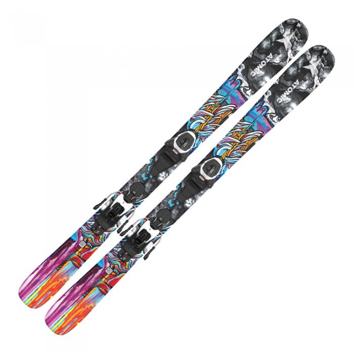 Schiuri Atomic Bent JR 140-150 + legaturi L 6 GW Black/Multicolor 24/25