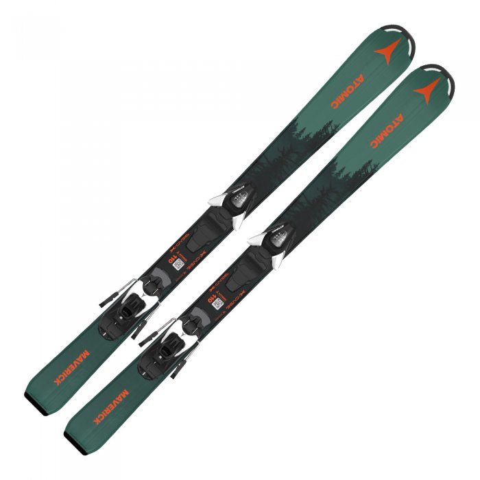 Schiuri Atomic Maverick JR 100-120 + legaturi C 5 GW Dark Green/Black 24/25