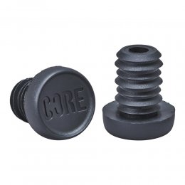 Set 2 Bar Ends Core Ghidon Aluminiu Black