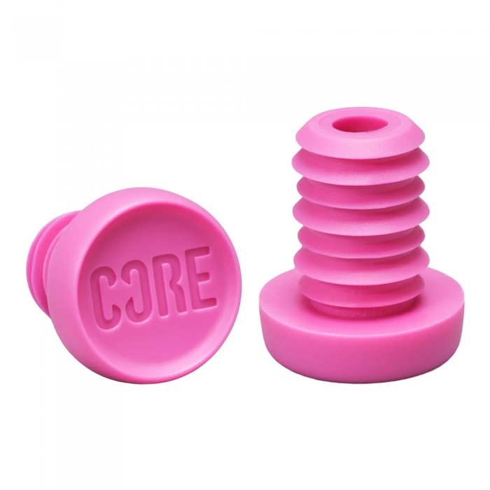 Set 2 Bar Ends Core Ghidon Otel Pink