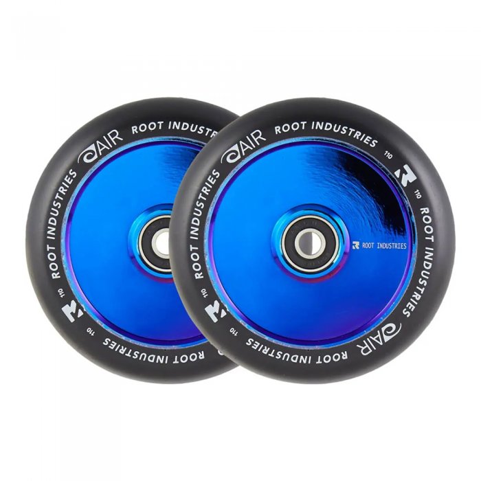 Set 2 roti Trotineta Root Air Black 110mm Blue Ray